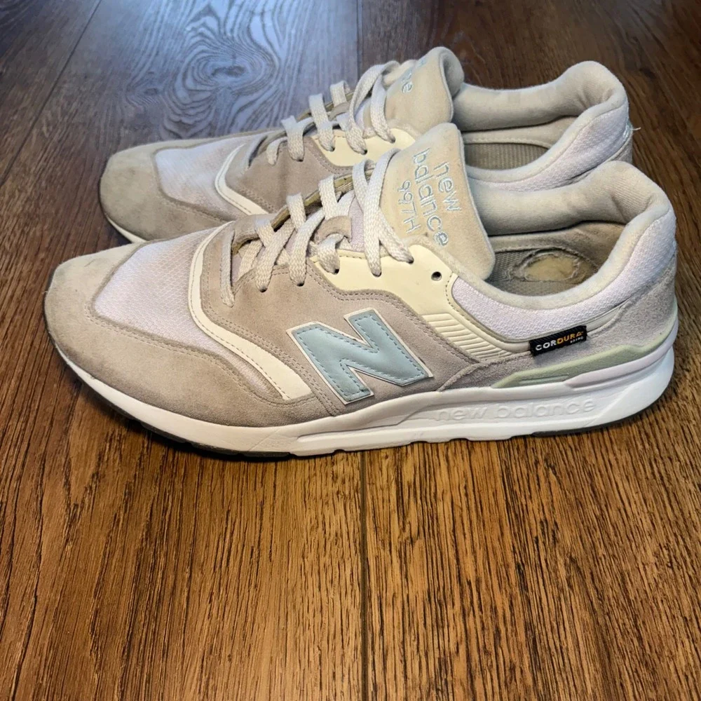 New Balance Cordura Gray Light Blue Sneakers Womens 11.5 B Mens 10‎ B CW997HSE